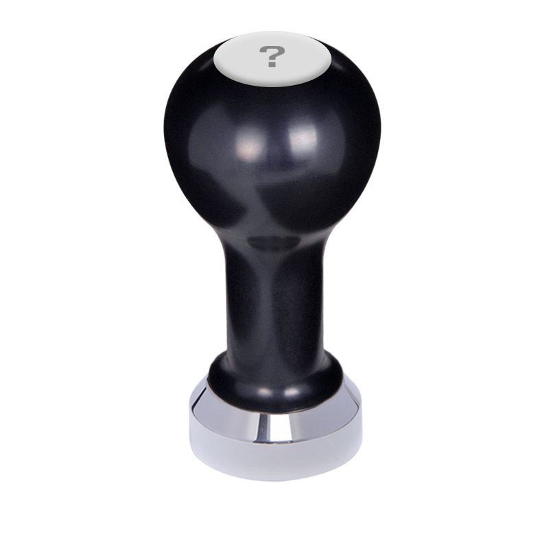 Buna café tamper, kov, černý, VP, 41 mm, nerez lesk, plochý Buna café tamper, kov, černý, VP, 41 mm, nerez lesk, plochý