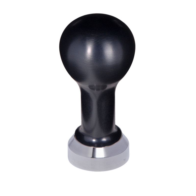 Buna café tamper, kov, černý, 41 mm, nerez mat, plochý Buna café tamper, kov, černý, 41 mm, nerez mat, plochý