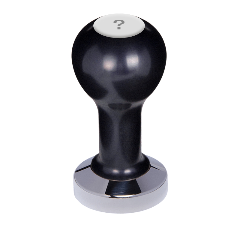 Buna café tamper, kov, černý, VP, 51 mm, nerez lesk, plochý Buna café tamper, kov, černý, VP, 51 mm, nerez lesk, plochý
