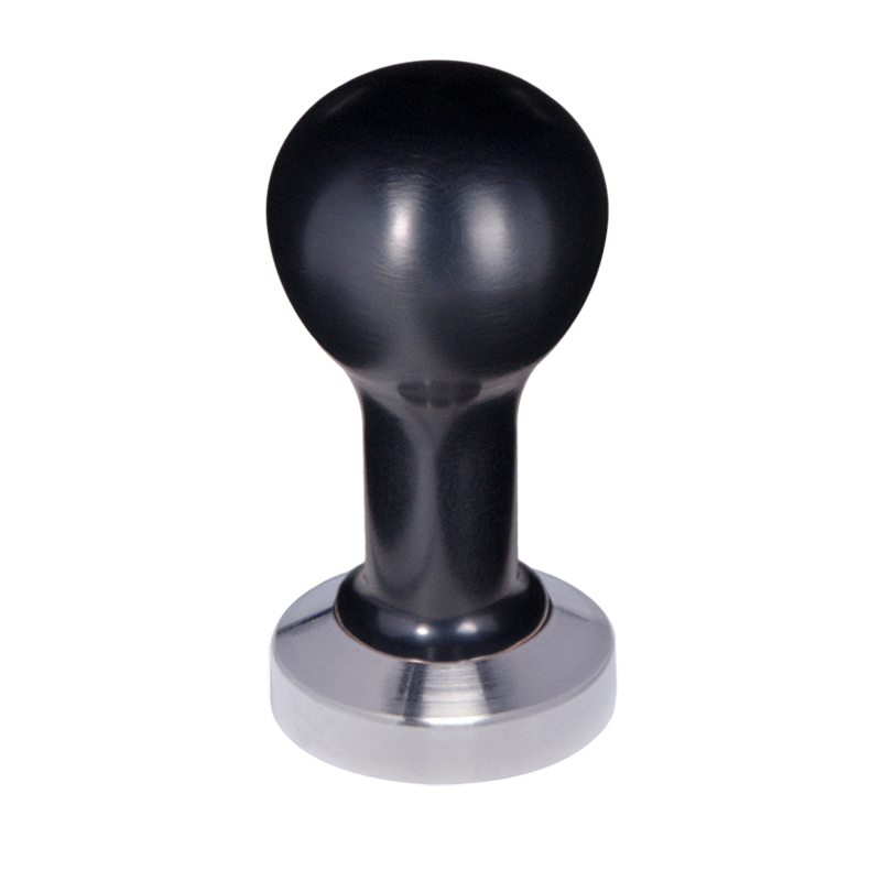 Buna café tamper, kov, černý, 51 mm, nerez mat, plochý Buna café tamper, kov, černý, 51 mm, nerez mat, plochý