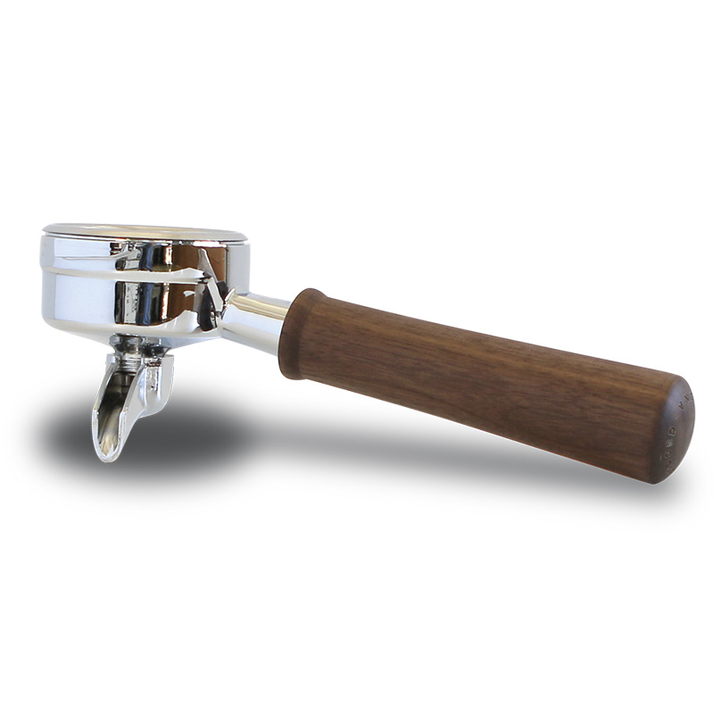 Ascaso Profi páka s jednovýpustí (1 cup portafilter), walnut Ascaso Profi páka s jednovýpustí (1 cup portafilter), walnut
