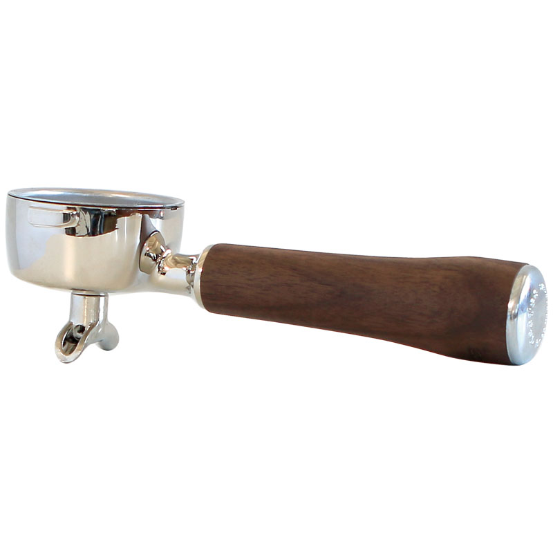 Ascaso Home páka s dvouvýpustí (2 cup portafilter), walnut Ascaso Home páka s dvouvýpustí (2 cup portafilter), walnut