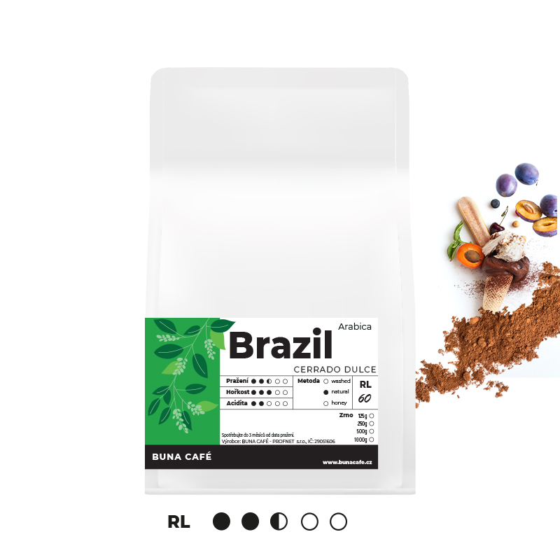 Brazil, Cerrado Dulce, RL60, 250g Brazil, Cerrado Dulce, RL60, 250g