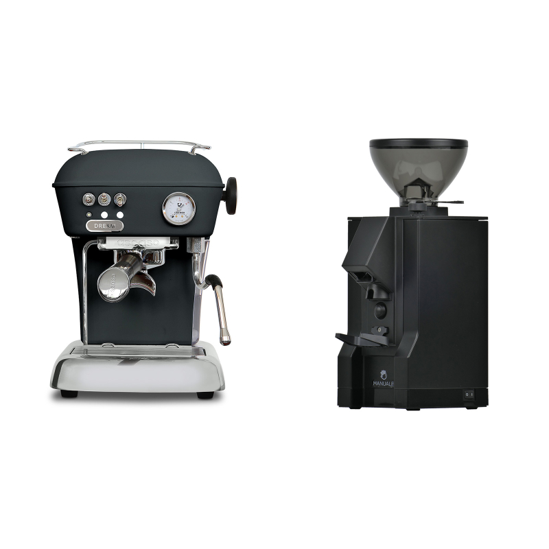 Ascaso Dream ONE, Anthracite + Eureka Mignon Manuale, BL black Ascaso Dream ONE, Anthracite + Eureka Mignon Manuale, BL black