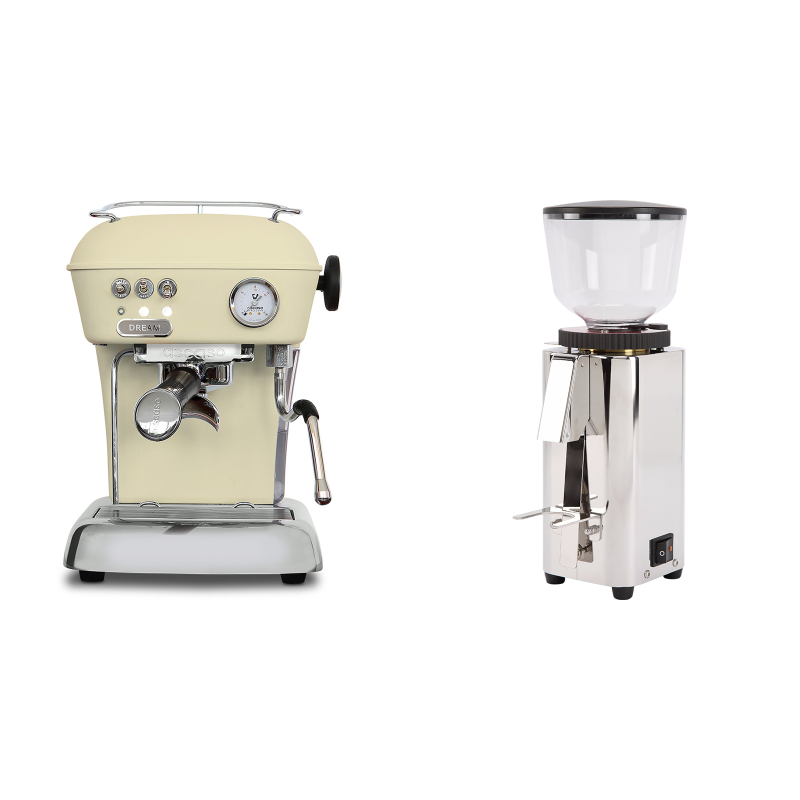 Ascaso Dream ONE, Sweet Cream + ECM C-Manuale 54 Ascaso Dream ONE, Sweet Cream + ECM C-Manuale 54