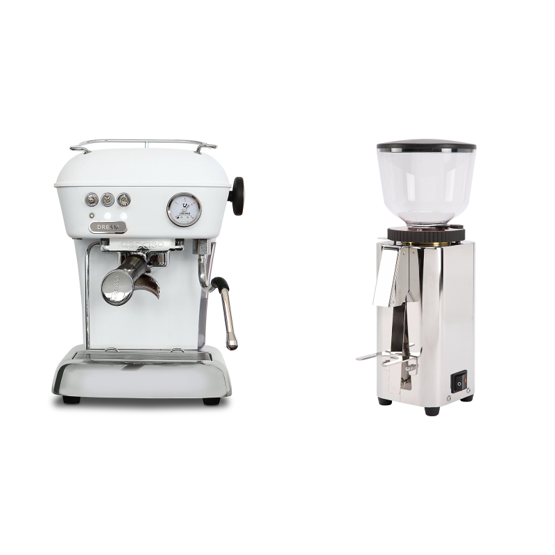 Ascaso Dream ONE, Cloud White + ECM C-Manuale 54 Ascaso Dream ONE, Cloud White + ECM C-Manuale 54