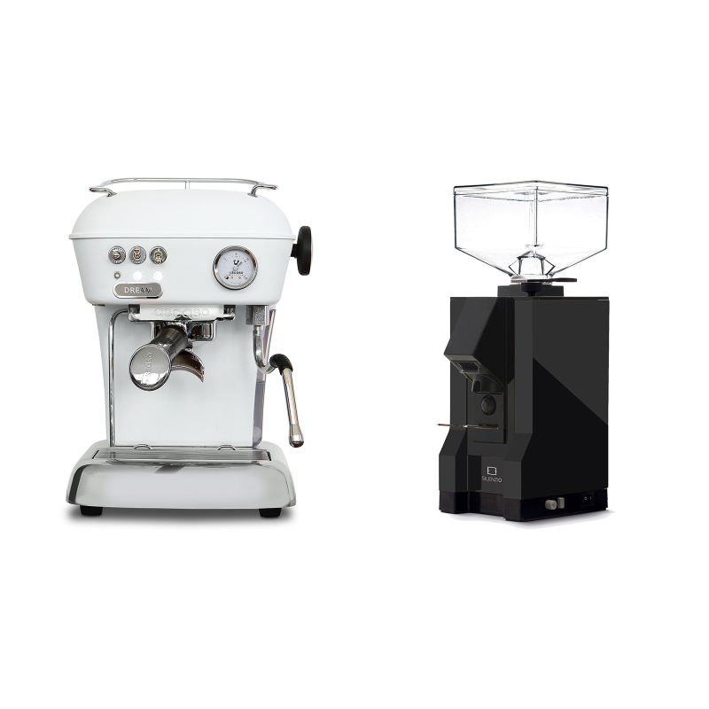 Ascaso Dream ONE, Cloud White + Eureka Mignon Silenzio, BL black Ascaso Dream ONE, Cloud White + Eureka Mignon Silenzio, BL black