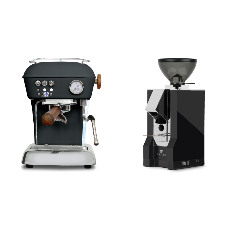 Ascaso Dream PID, Anthracite + Eureka Mignon Classico, CR black Ascaso Dream PID, Anthracite + Eureka Mignon Classico, CR black
