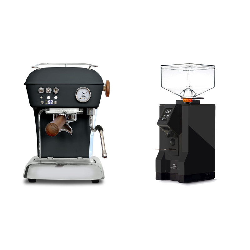 Ascaso Dream PID, Anthracite + Eureka Mignon Perfetto, BL black Ascaso Dream PID, Anthracite + Eureka Mignon Perfetto, BL black