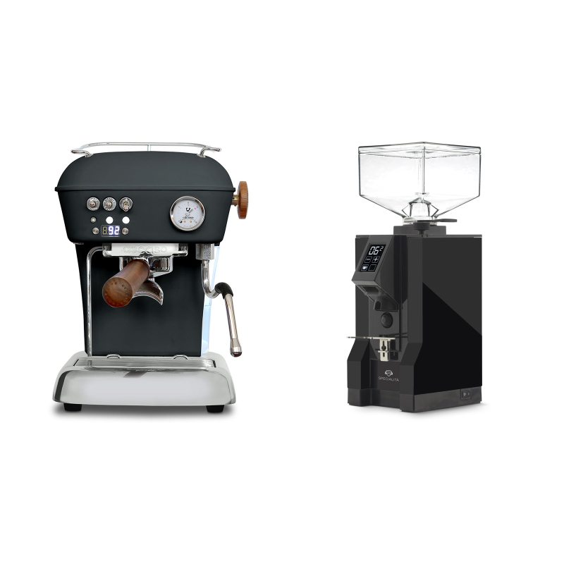 Ascaso Dream PID, Anthracite + Eureka Mignon Specialita, BL black Ascaso Dream PID, Anthracite + Eureka Mignon Specialita, BL black