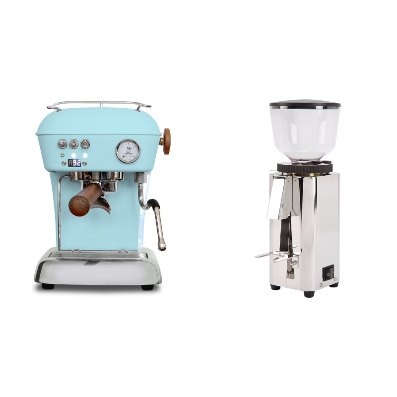 Ascaso Dream PID, Kid Blue + ECM C-Manuale 54 Ascaso Dream PID, Kid Blue + ECM C-Manuale 54