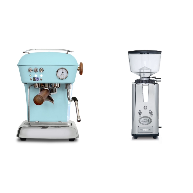 Ascaso Dream PID, Kid Blue + ECM S-Automatik 64 Ascaso Dream PID, Kid Blue + ECM S-Automatik 64