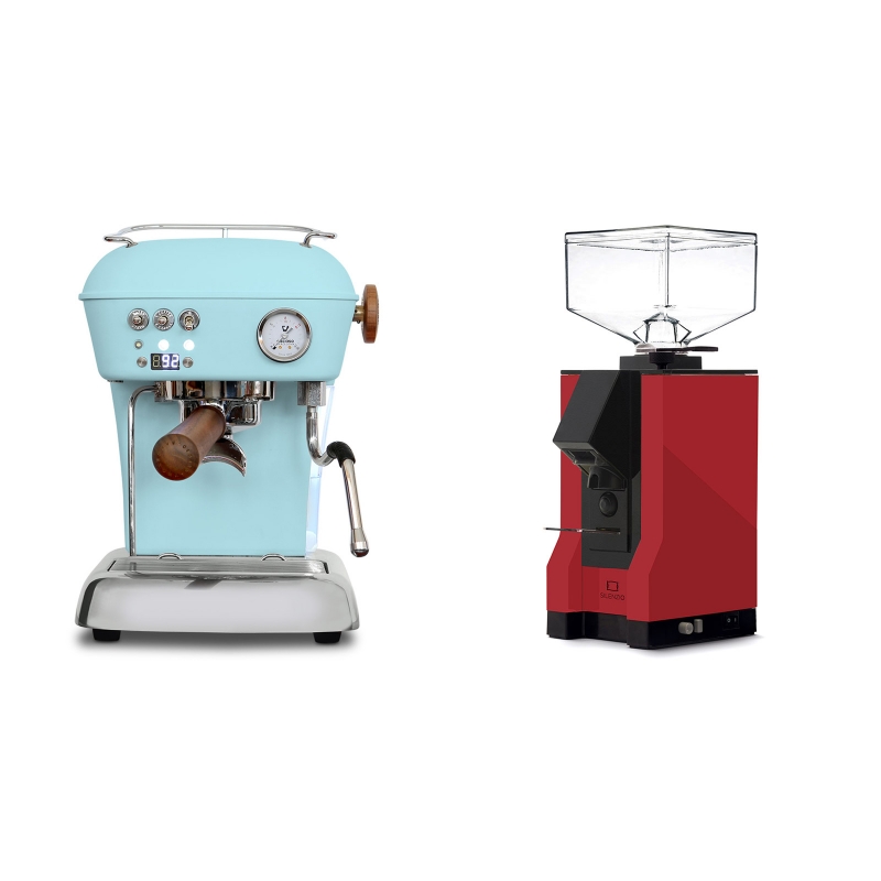 Ascaso Dream PID, Kid Blue + Eureka Mignon Silenzio, BL ferrari red Ascaso Dream PID, Kid Blue + Eureka Mignon Silenzio, BL ferrari red