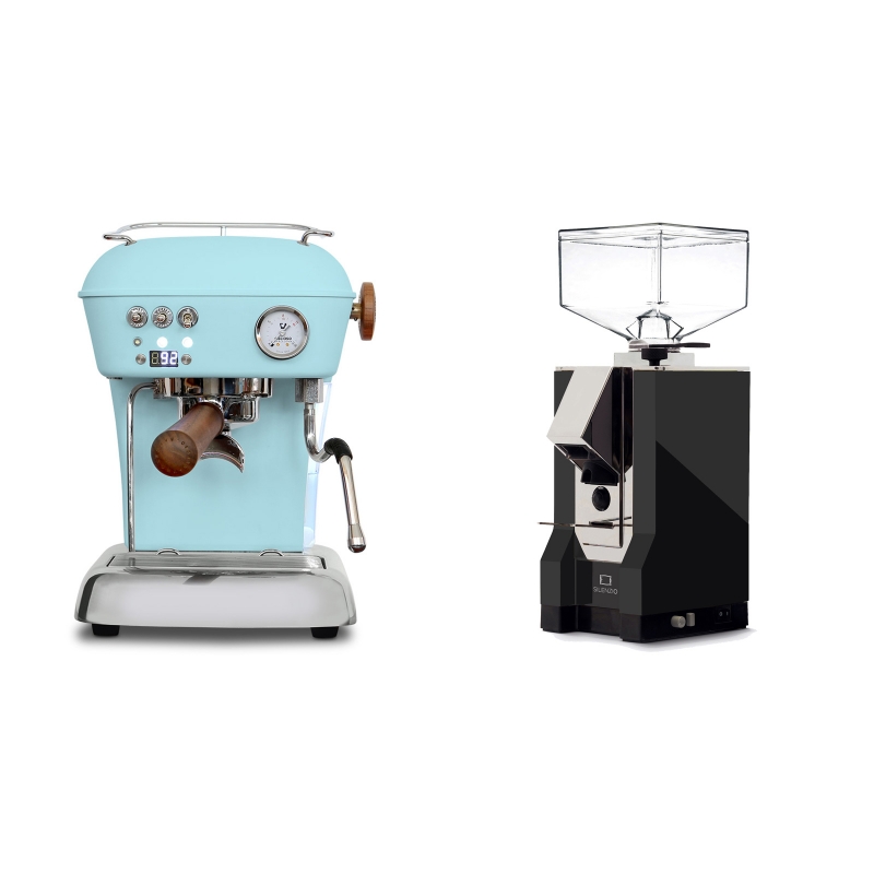 Ascaso Dream PID, Kid Blue + Eureka Mignon Silenzio, CR black Ascaso Dream PID, Kid Blue + Eureka Mignon Silenzio, CR black