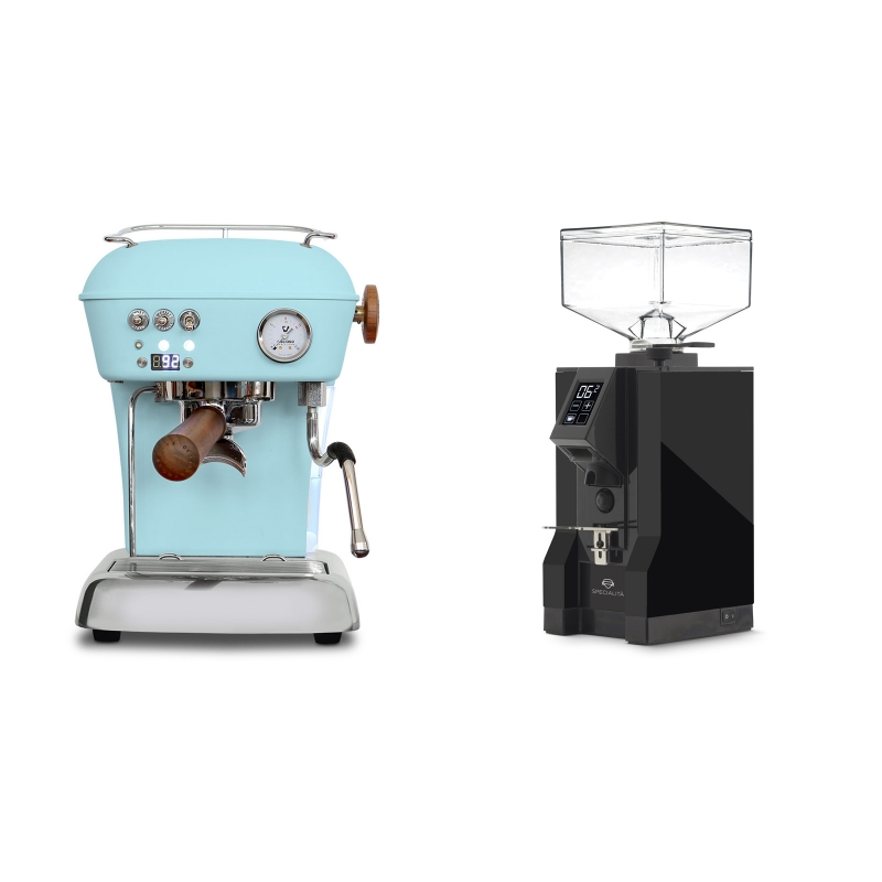 Ascaso Dream PID, Kid Blue + Eureka Mignon Specialita, BL black Ascaso Dream PID, Kid Blue + Eureka Mignon Specialita, BL black
