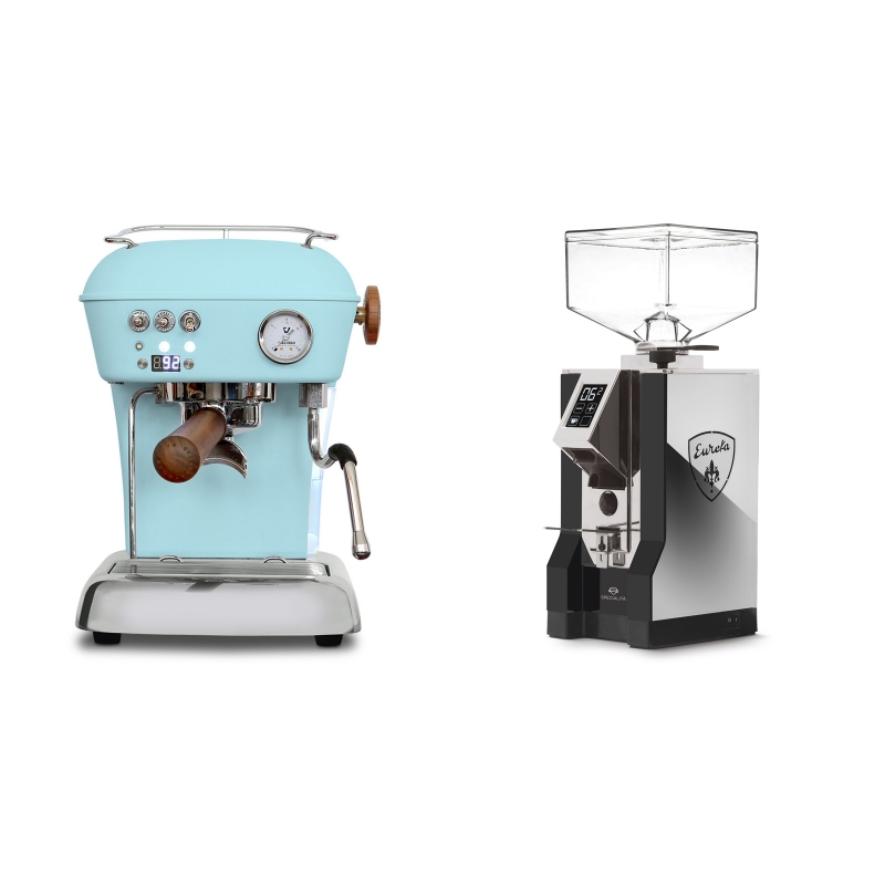 Ascaso Dream PID, Kid Blue + Eureka Mignon Specialita, NX black Ascaso Dream PID, Kid Blue + Eureka Mignon Specialita, NX black