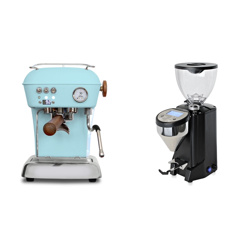 Ascaso Dream PID, Kid Blue + Rocket Espresso FAUSTO, černý Ascaso Dream PID, Kid Blue + Rocket Espresso FAUSTO, černý