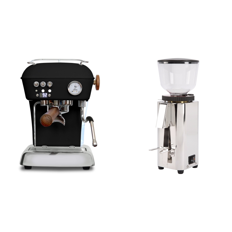 Ascaso Dream PID, Dark Black + ECM C-Manuale 54 Ascaso Dream PID, Dark Black + ECM C-Manuale 54