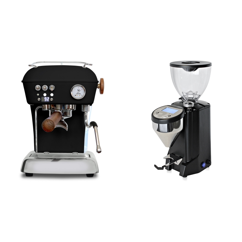 Ascaso Dream PID, Dark Black + Rocket Espresso FAUSTO, černý Ascaso Dream PID, Dark Black + Rocket Espresso FAUSTO, černý