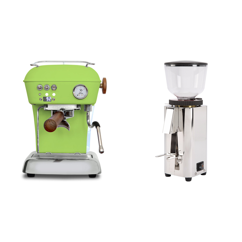 Ascaso Dream PID, Fresh Pistachio + ECM C-Manuale 54 Ascaso Dream PID, Fresh Pistachio + ECM C-Manuale 54