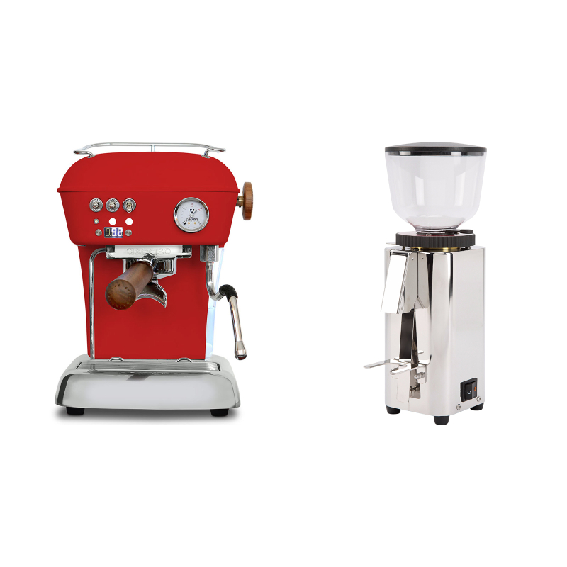 Ascaso Dream PID, Love Red + ECM C-Manuale 54 Ascaso Dream PID, Love Red + ECM C-Manuale 54