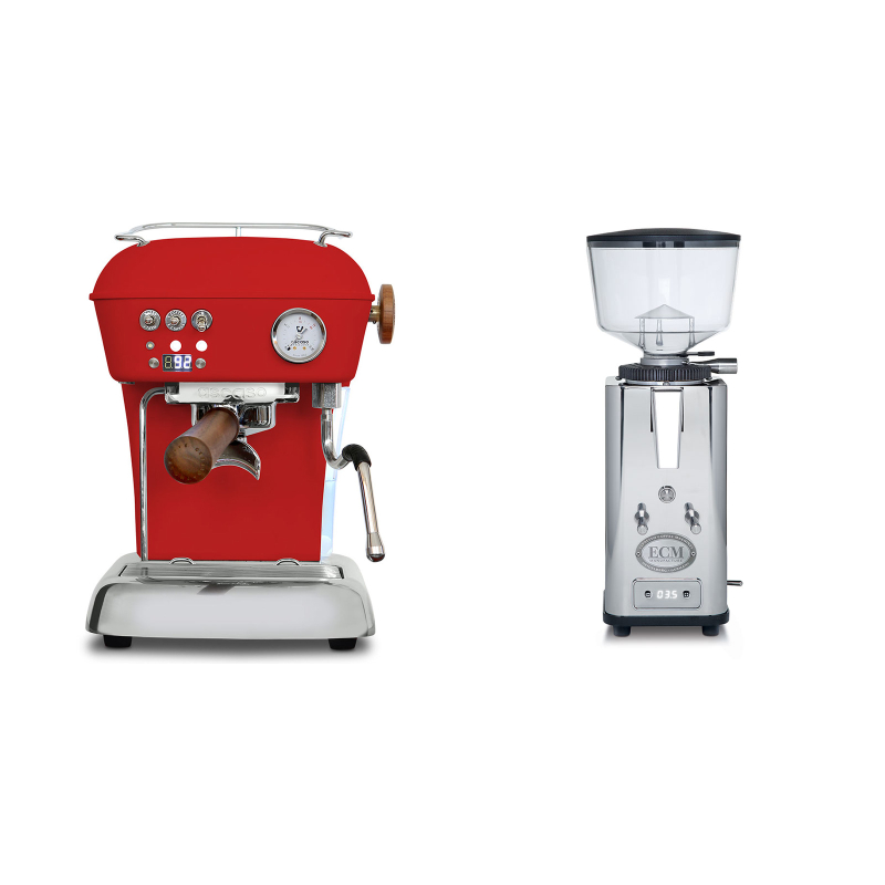Ascaso Dream PID, Love Red + ECM S-Automatik 64 Ascaso Dream PID, Love Red + ECM S-Automatik 64