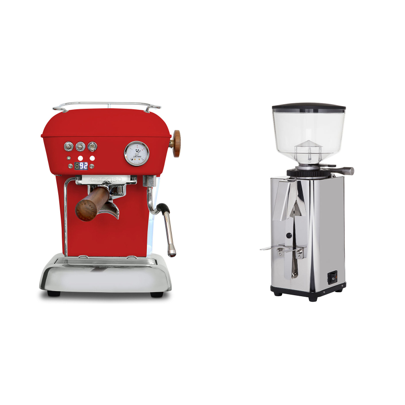 Ascaso Dream PID, Love Red + ECM S-Manuale 64 Ascaso Dream PID, Love Red + ECM S-Manuale 64