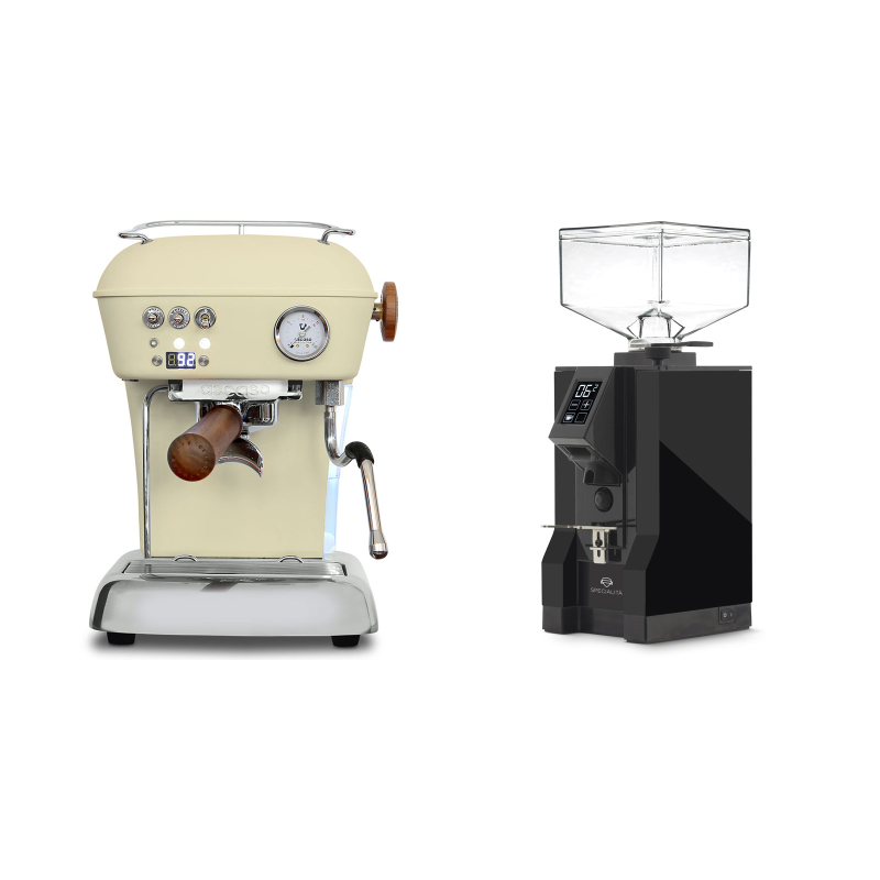 Ascaso Dream PID, Sweet Cream + Eureka Mignon Specialita, BL black Ascaso Dream PID, Sweet Cream + Eureka Mignon Specialita, BL black