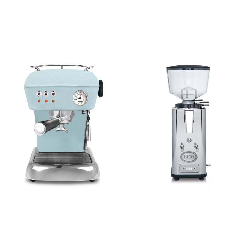 Ascaso Dream, Kid Blue + ECM S-Automatik 64 Ascaso Dream, Kid Blue + ECM S-Automatik 64