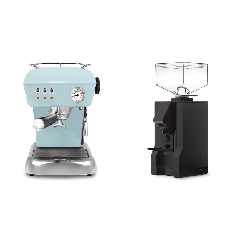 Ascaso Dream, Kid Blue + Eureka Mignon Manuale, BL black Ascaso Dream, Kid Blue + Eureka Mignon Manuale, BL black