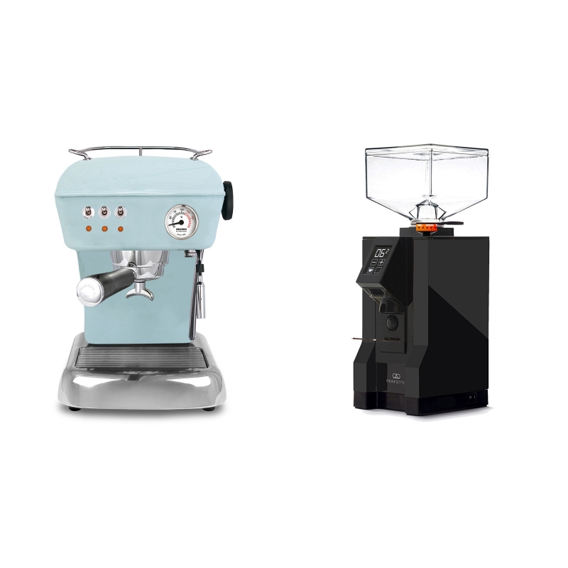 Ascaso Dream, Kid Blue + Eureka Mignon Perfetto, BL black Ascaso Dream, Kid Blue + Eureka Mignon Perfetto, BL black