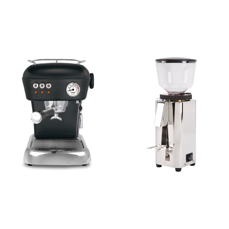 Ascaso Dream, Dark Black + ECM C-Manuale 54 Ascaso Dream, Dark Black + ECM C-Manuale 54