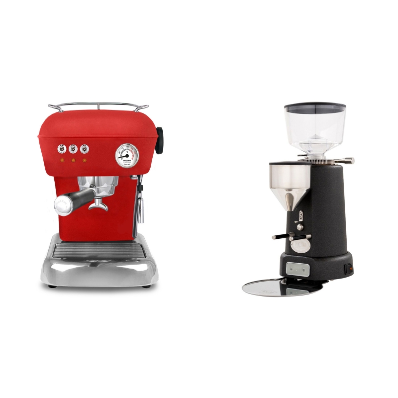 Ascaso Dream, Love Red + ECM V-Titan 64, anthracite Ascaso Dream, Love Red + ECM V-Titan 64, anthracite