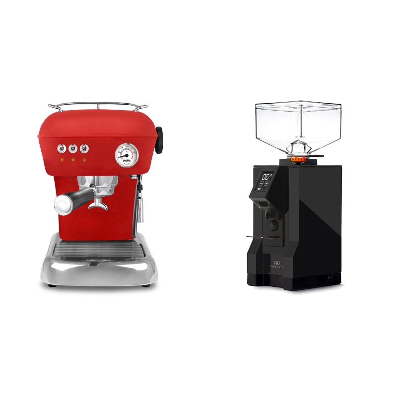 Ascaso Dream, Love Red + Eureka Mignon Perfetto, BL black Ascaso Dream, Love Red + Eureka Mignon Perfetto, BL black