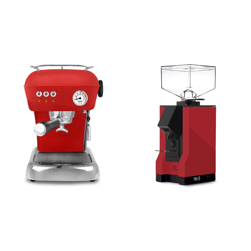 Ascaso Dream, Love Red + Eureka Mignon Silenzio, BL ferrari red Ascaso Dream, Love Red + Eureka Mignon Silenzio, BL ferrari red