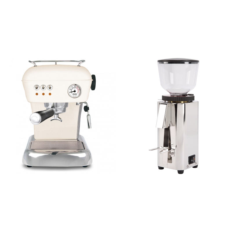 Ascaso Dream, Sweet Cream + ECM C-Manuale 54 Ascaso Dream, Sweet Cream + ECM C-Manuale 54