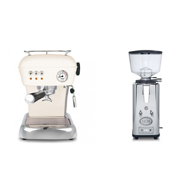 Ascaso Dream, Sweet Cream + ECM S-Automatik 64 Ascaso Dream, Sweet Cream + ECM S-Automatik 64