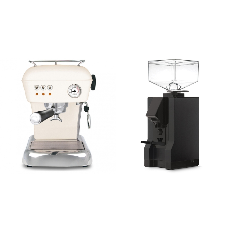 Ascaso Dream, Sweet Cream + Eureka Mignon Manuale, BL black Ascaso Dream, Sweet Cream + Eureka Mignon Manuale, BL black