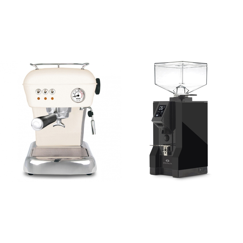 Ascaso Dream, Sweet Cream + Eureka Mignon Specialita, BL black Ascaso Dream, Sweet Cream + Eureka Mignon Specialita, BL black