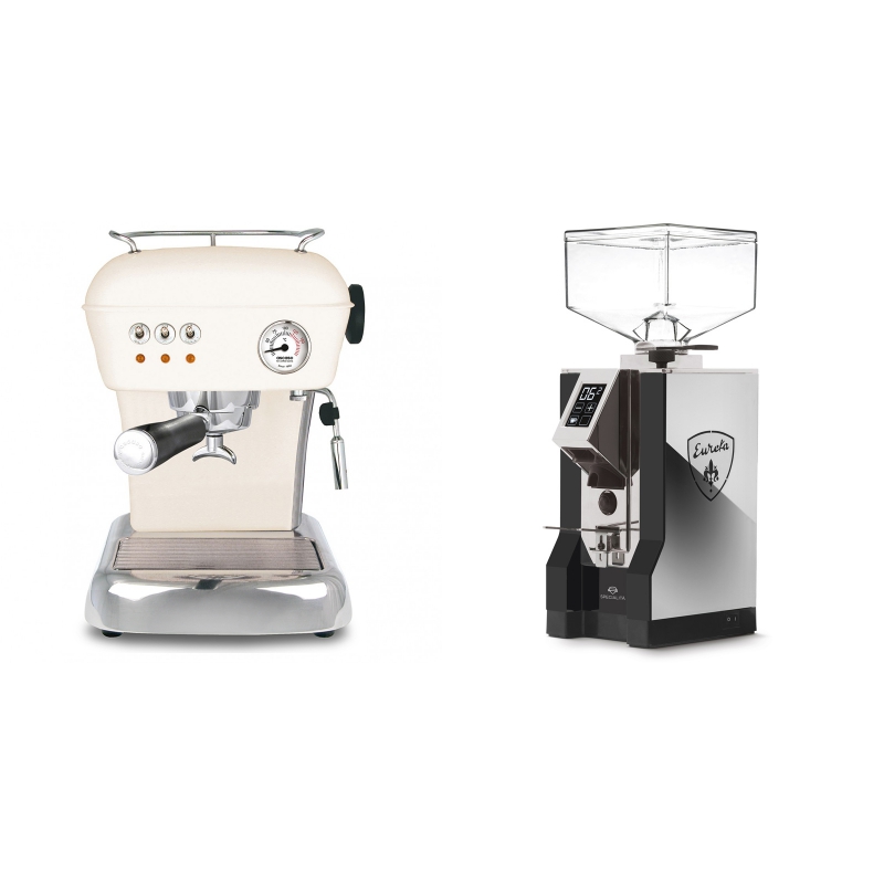 Ascaso Dream, Sweet Cream + Eureka Mignon Specialita, NX black Ascaso Dream, Sweet Cream + Eureka Mignon Specialita, NX black