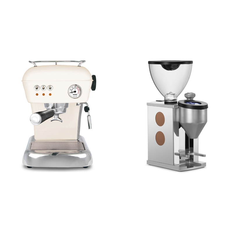 Ascaso Dream, Sweet Cream + Rocket Espresso FAUSTINO, copper Ascaso Dream, Sweet Cream + Rocket Espresso FAUSTINO, copper