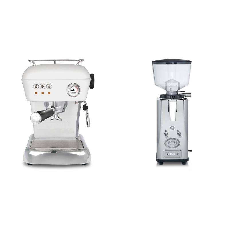 Ascaso Dream, Cloud White + ECM S-Automatik 64 Ascaso Dream, Cloud White + ECM S-Automatik 64