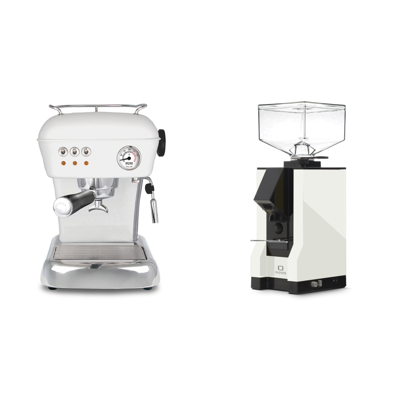 Ascaso Dream, Cloud White + Eureka Mignon Silenzio, BL white Ascaso Dream, Cloud White + Eureka Mignon Silenzio, BL white