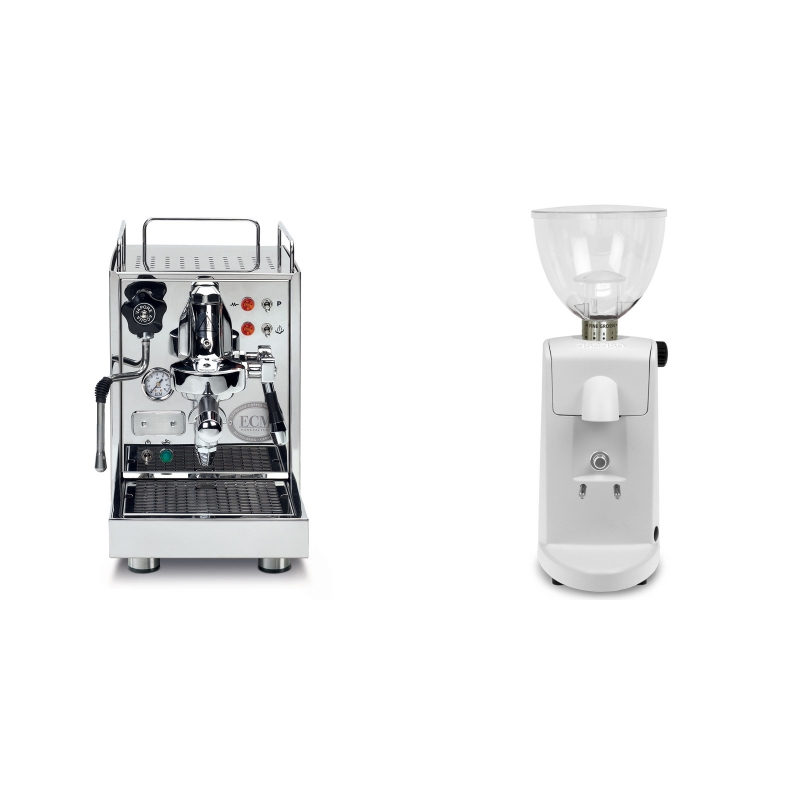ECM Classika PID + Ascaso i-mini i1, bílá ECM Classika PID + Ascaso i-mini i1, bílá
