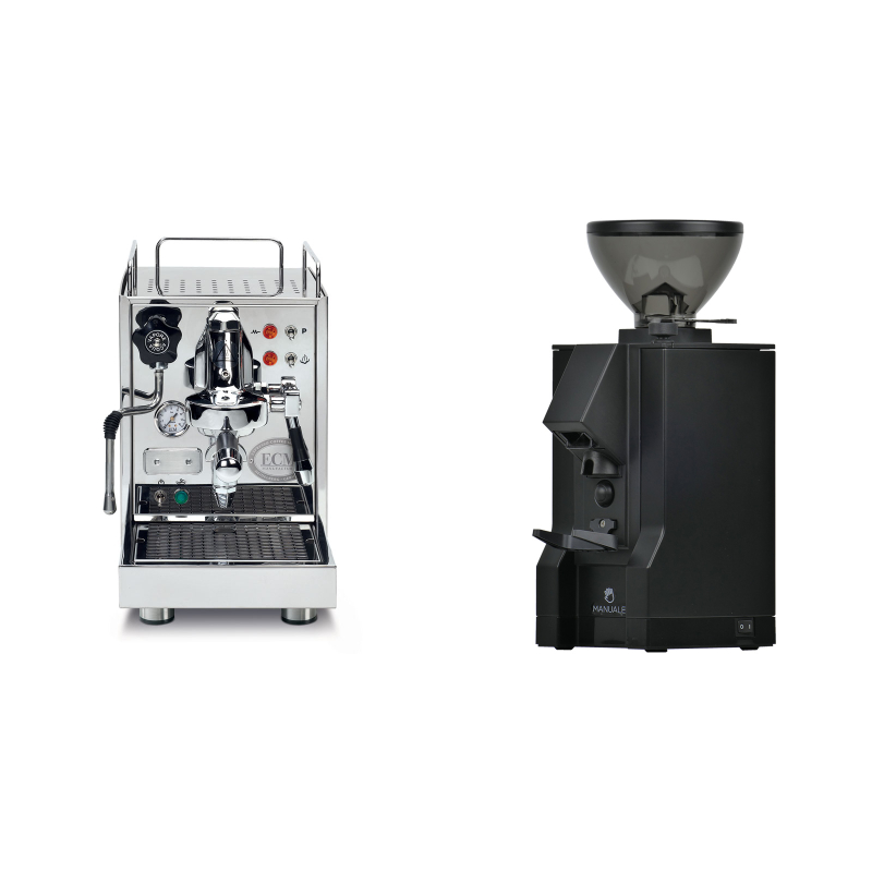 ECM Classika PID + Eureka Mignon Manuale, BL black ECM Classika PID + Eureka Mignon Manuale, BL black