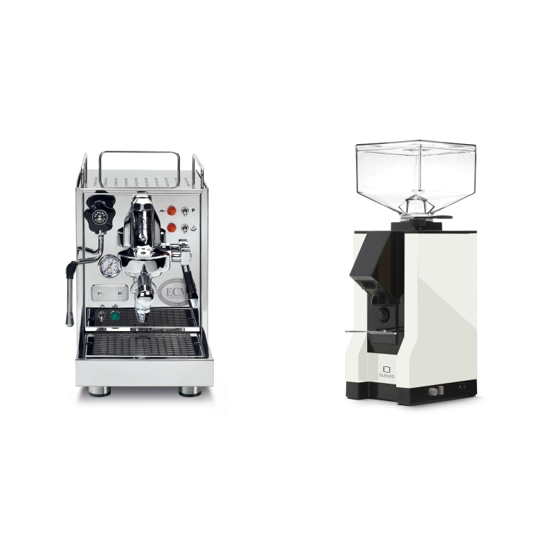 ECM Classika PID + Eureka Mignon Silenzio, BL white ECM Classika PID + Eureka Mignon Silenzio, BL white