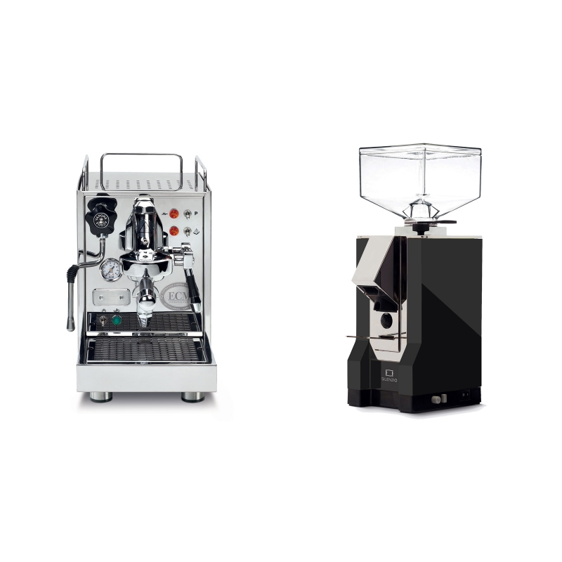 ECM Classika PID + Eureka Mignon Silenzio, CR black ECM Classika PID + Eureka Mignon Silenzio, CR black