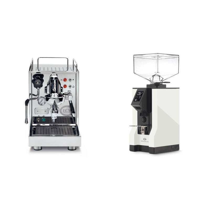 ECM Classika PID + Eureka Mignon Specialita, BL white ECM Classika PID + Eureka Mignon Specialita, BL white