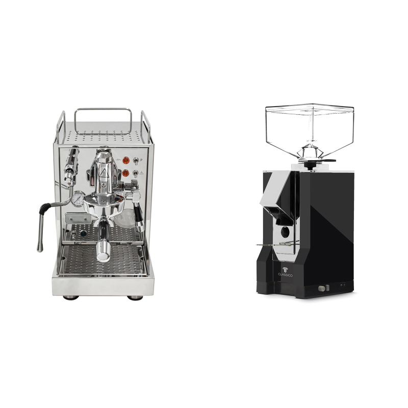 ECM Classika PID QV + Eureka Mignon Classico, CR black ECM Classika PID QV + Eureka Mignon Classico, CR black