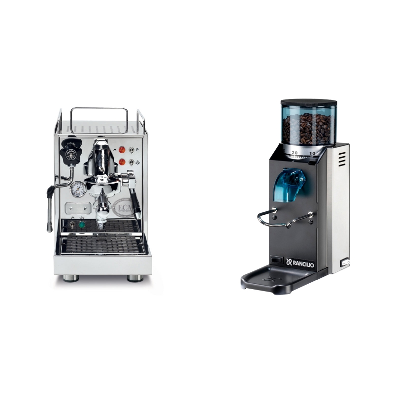 ECM Classika PID + Rancilio Rocky Doserless ECM Classika PID + Rancilio Rocky Doserless